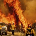 California wildfires and COVID-19 form twin crises