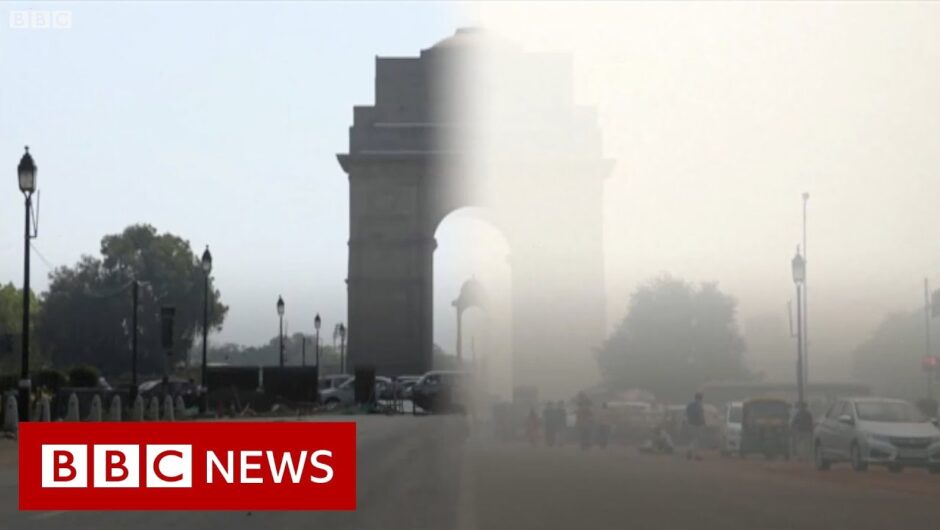 Coronavirus: Smog pollution in Delhi vanishes – BBC News