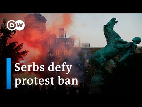 Serbia coronavirus protests: What are they really about? | DW News