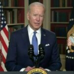 Biden relaunches ‘fireside chats’ with emotional call to woman who lost job due to Covid-19