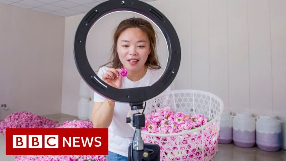 China: Teens try to break into livestream market – BBC News
