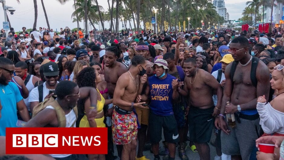 Emergency curfew in Miami Beach over spring break Covid risk – BBC News