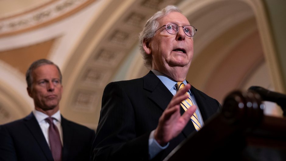 Mitch McConnell urges COVID-19 vaccines, warns of lockdowns