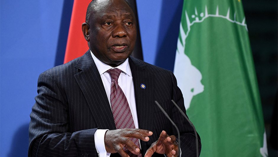 South African president tests positive for COVID-19
