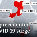 At least 1 million new COVID-19 cases in Africa in one month | DW News